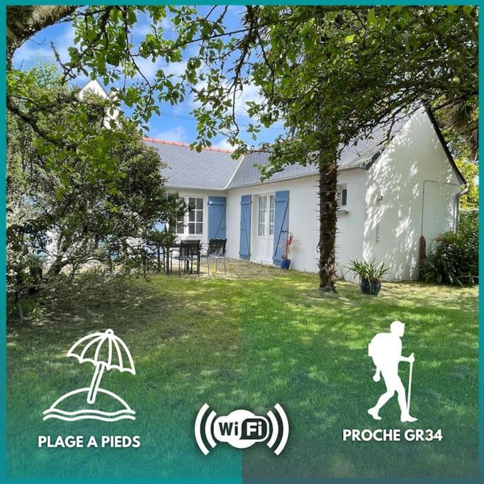 Ty Dany-Wifi-Plage A Pieds Crozon Eksteriør bilde