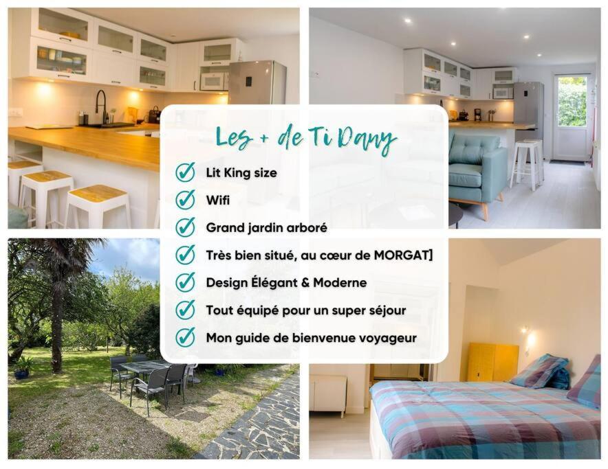 Ty Dany-Wifi-Plage A Pieds Crozon Eksteriør bilde
